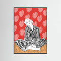 Poster Serenity In Stripes By Catsanddotz 20 X 27 Inches – poster e stampa artistica