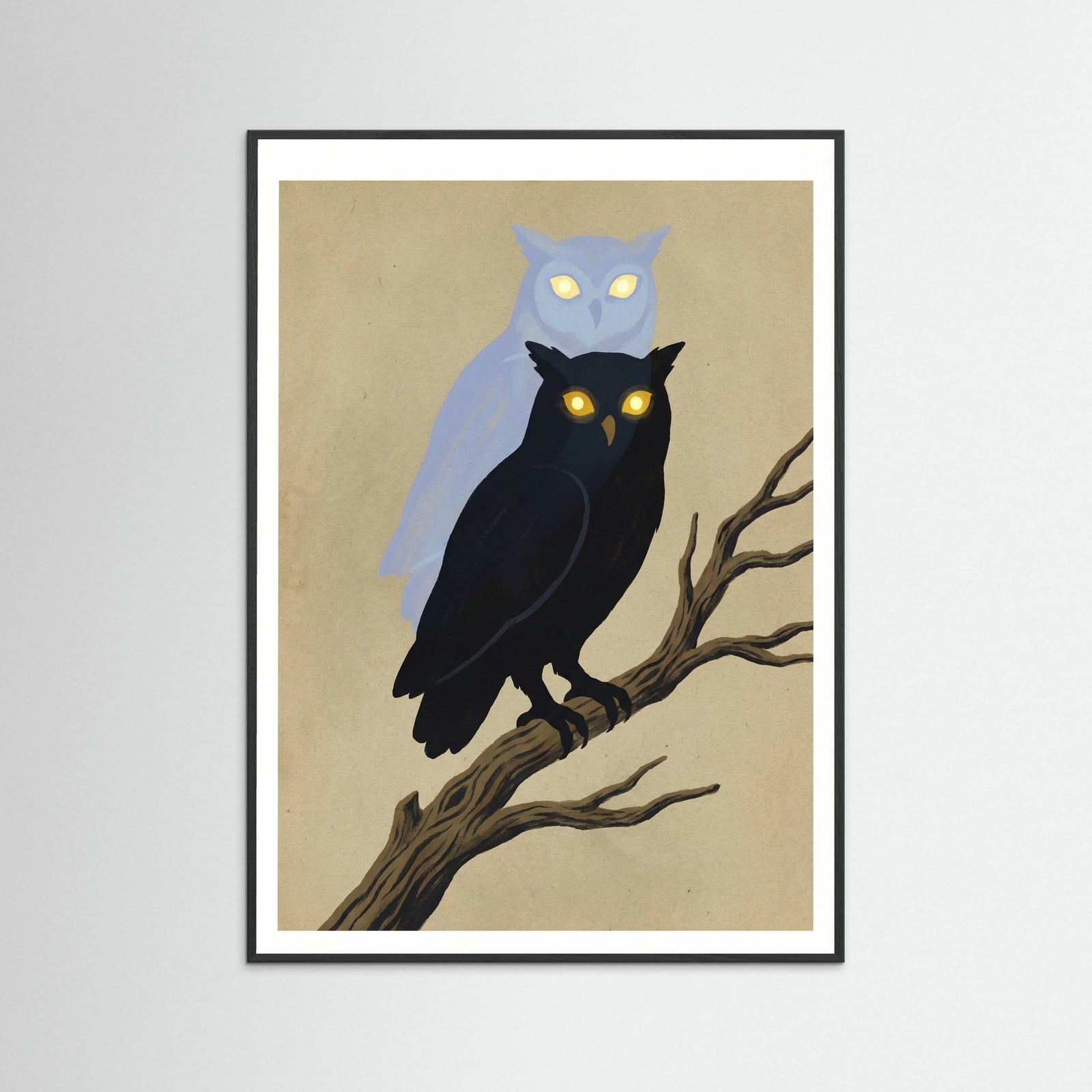 Black Wood Shadow Cats