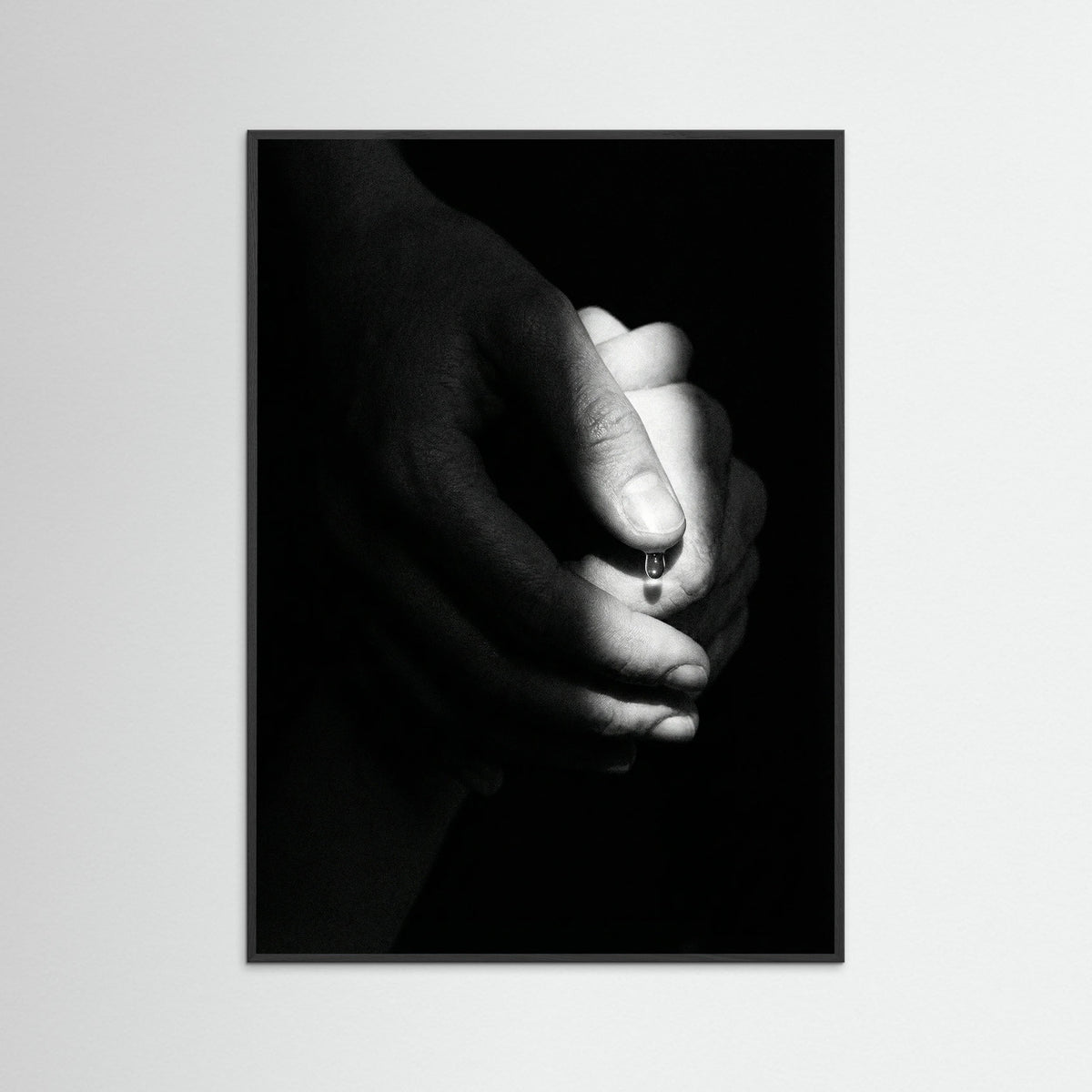 Black Wood Shadowed Embers