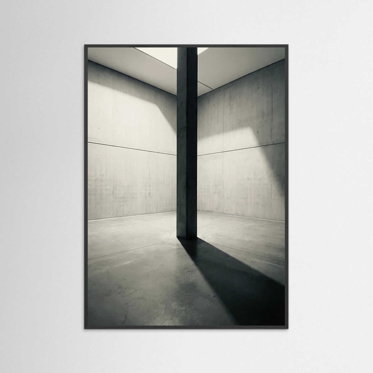 Black Wood Shadowed Threshold