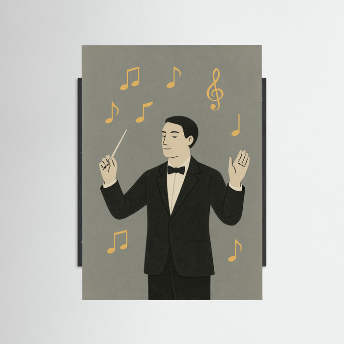 Black Wood Silent Conductor