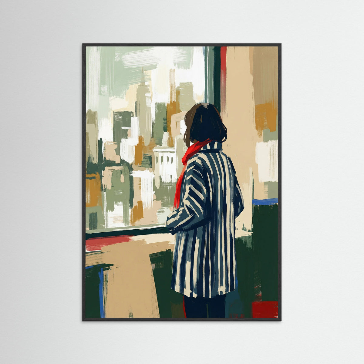 Black Wood Silent Observer