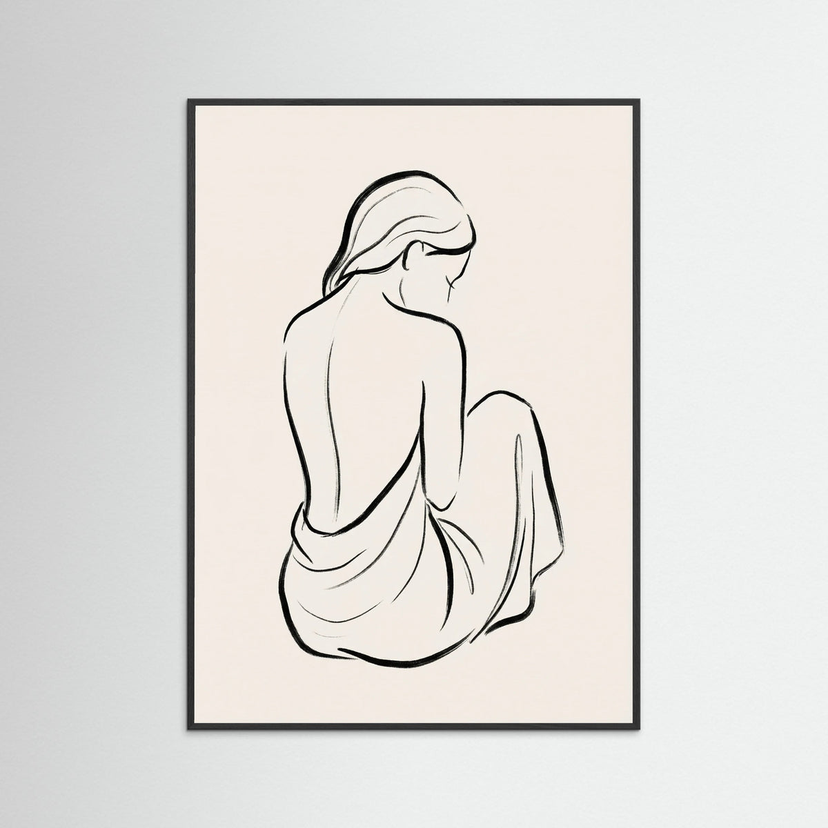 Black Wood Silent Serenity