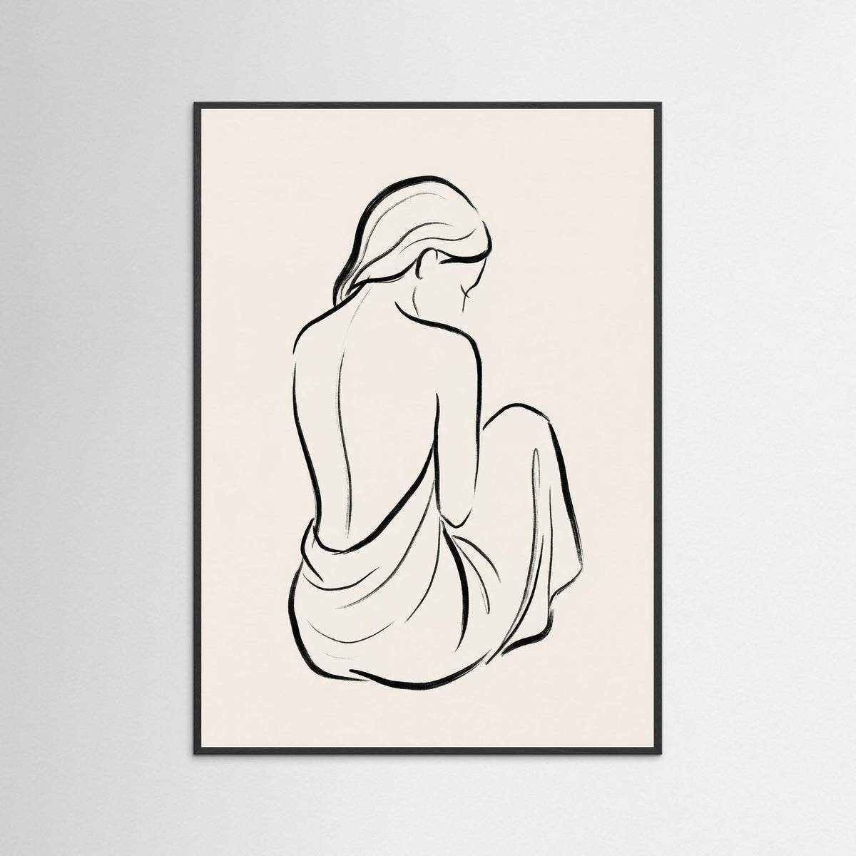 Black Wood Silent Serenity