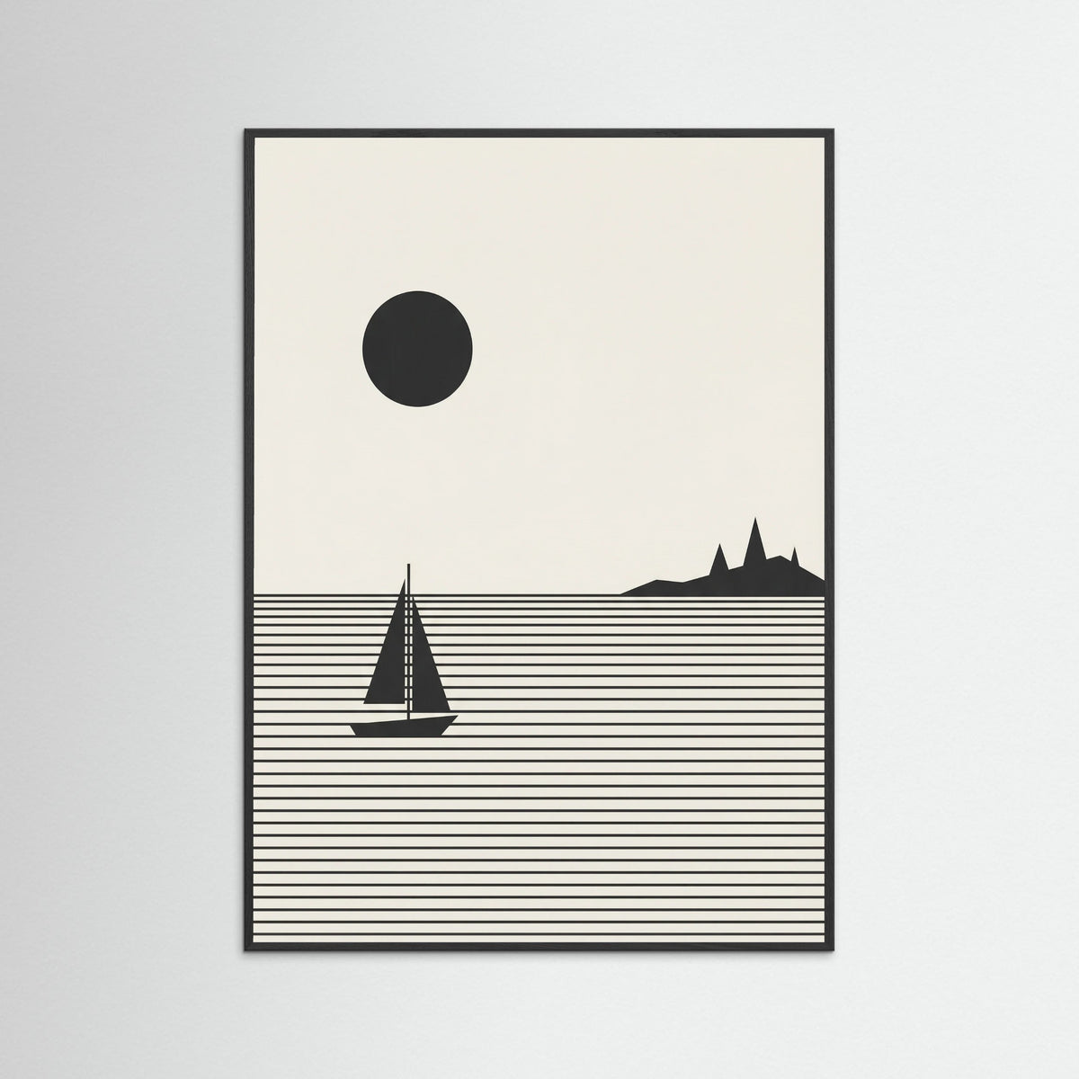 Black Wood Silent Swim