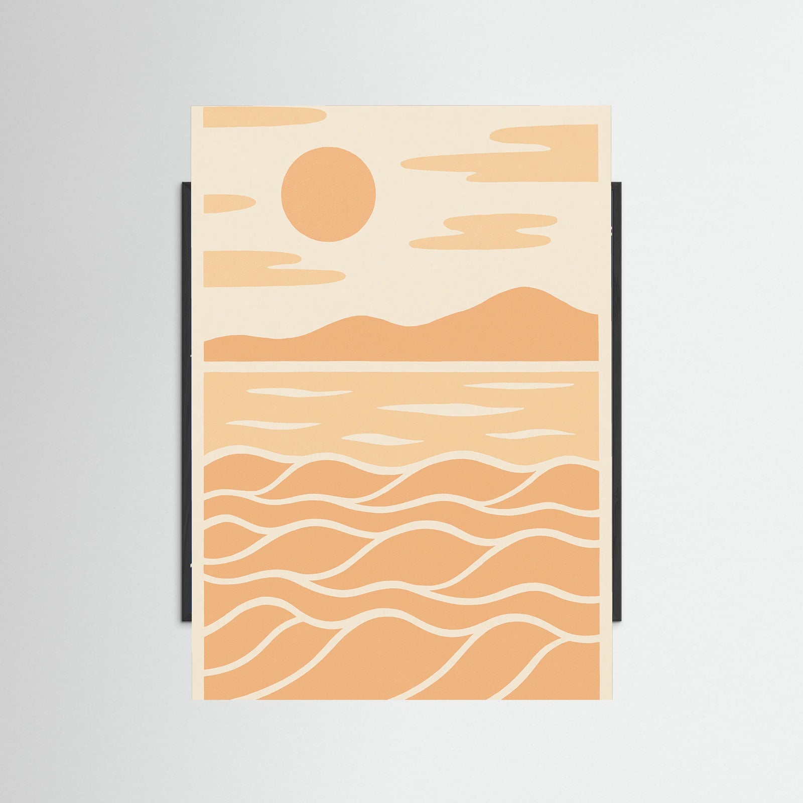 Black Wood Silhouette Symphony