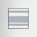 Simple Blue Lines Pattern Poster – poster en kunstdruk