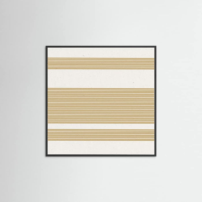 Poster Simple Yellow Lines Pattern – poster e stampa artistica