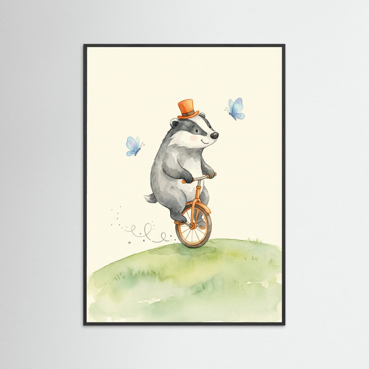 Black Wood Skating Crocodile