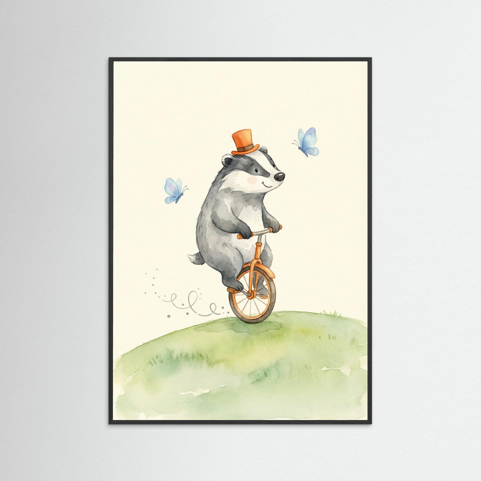 Black Wood Skating Crocodile