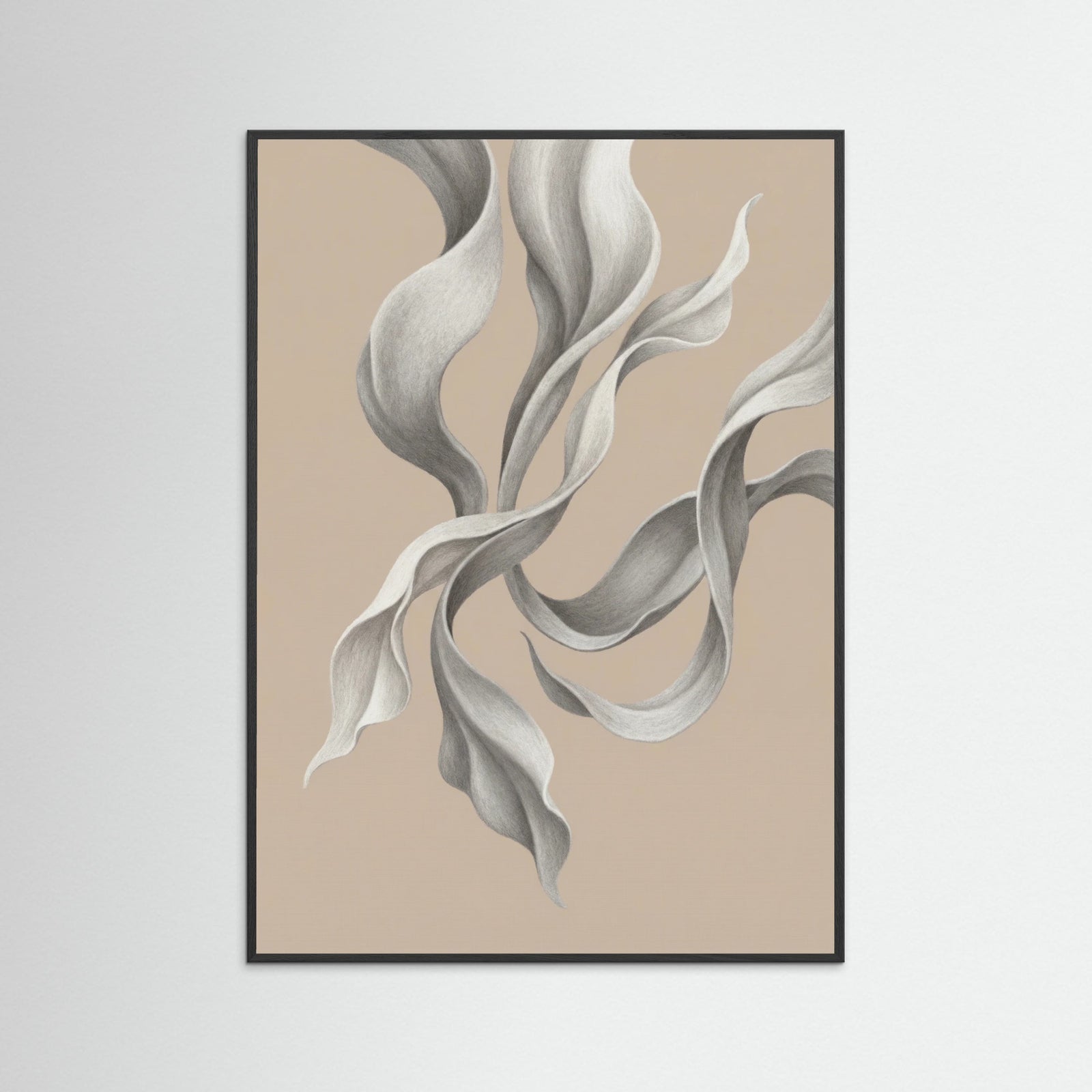 Black Wood Soft Sculpture