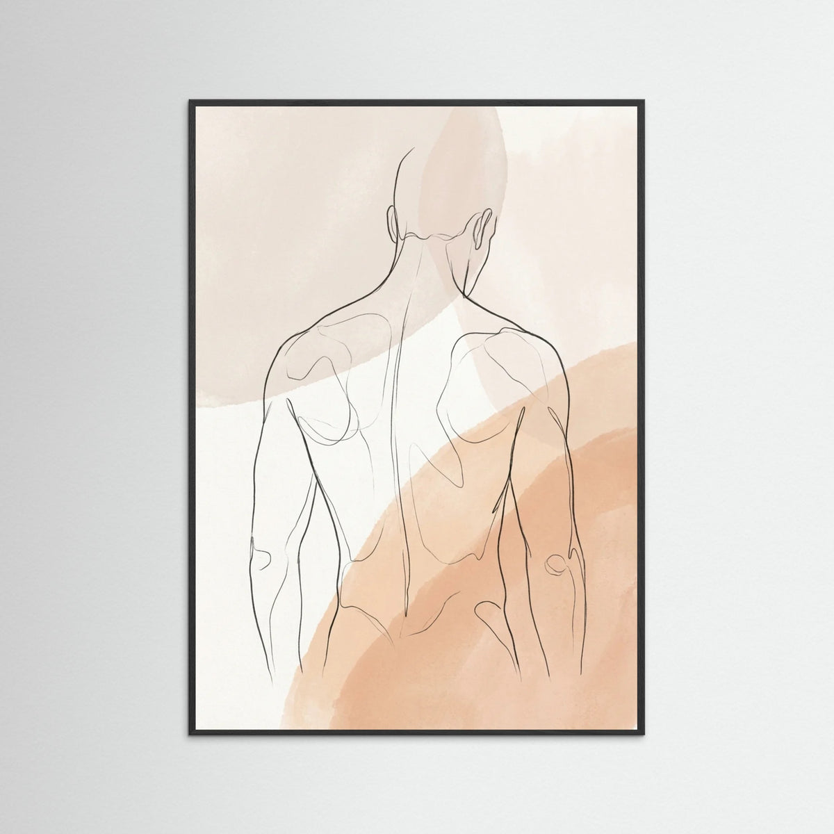 Black Wood Soft Silhouette