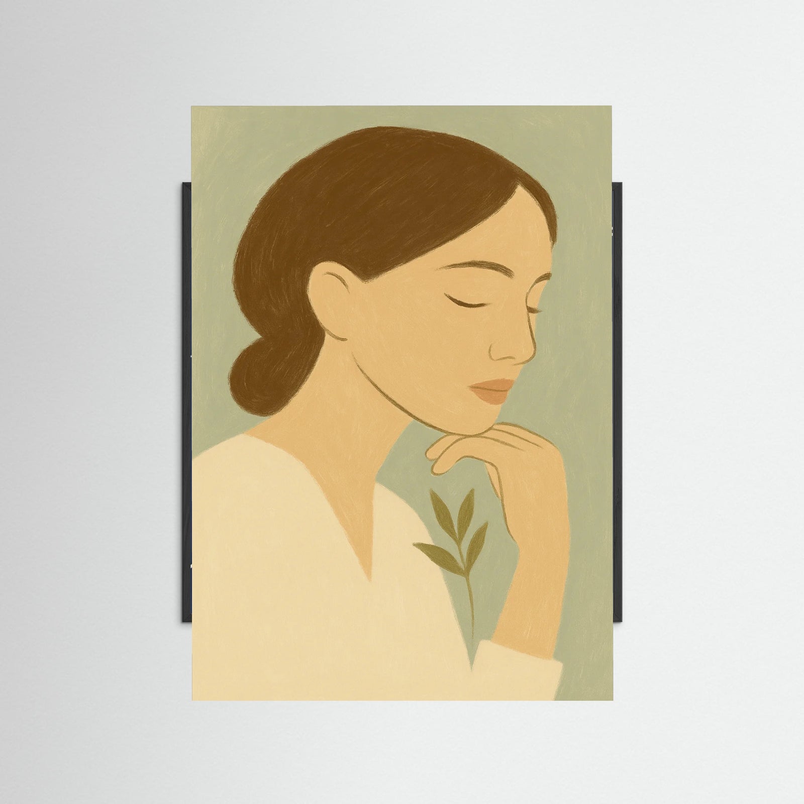 Black Wood Soft gaze