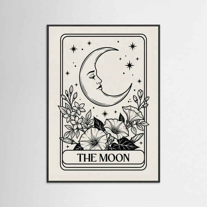 Black Wood Solar Bloom Tarot