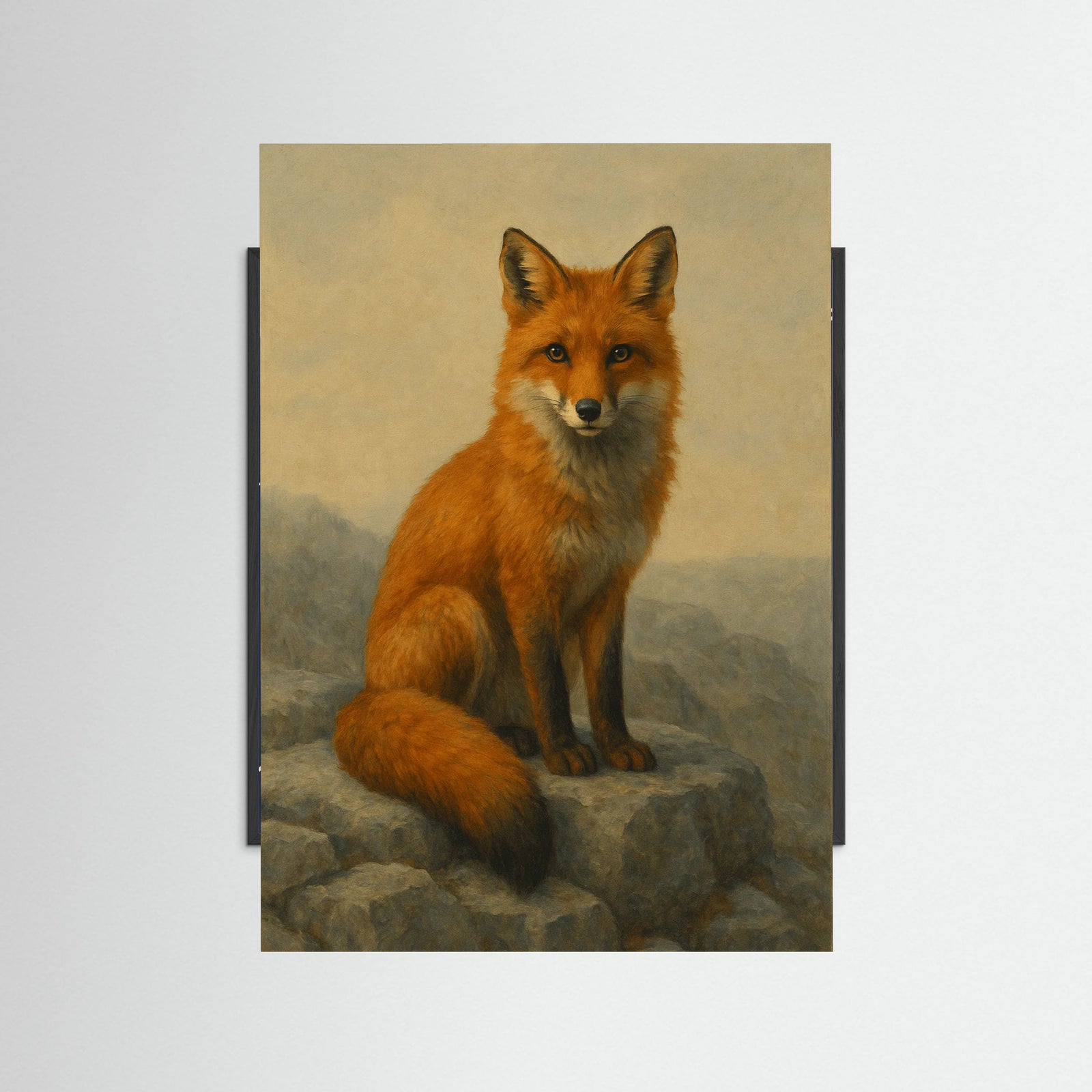 Black Wood Solitary Elegance