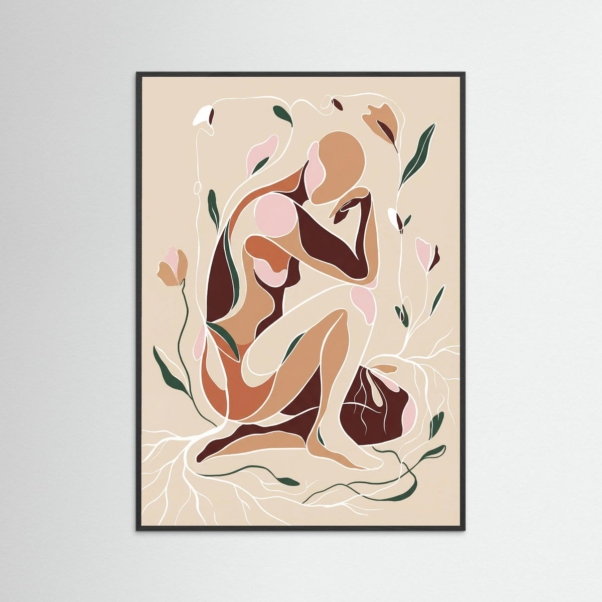 Black Wood Soulful Embrace