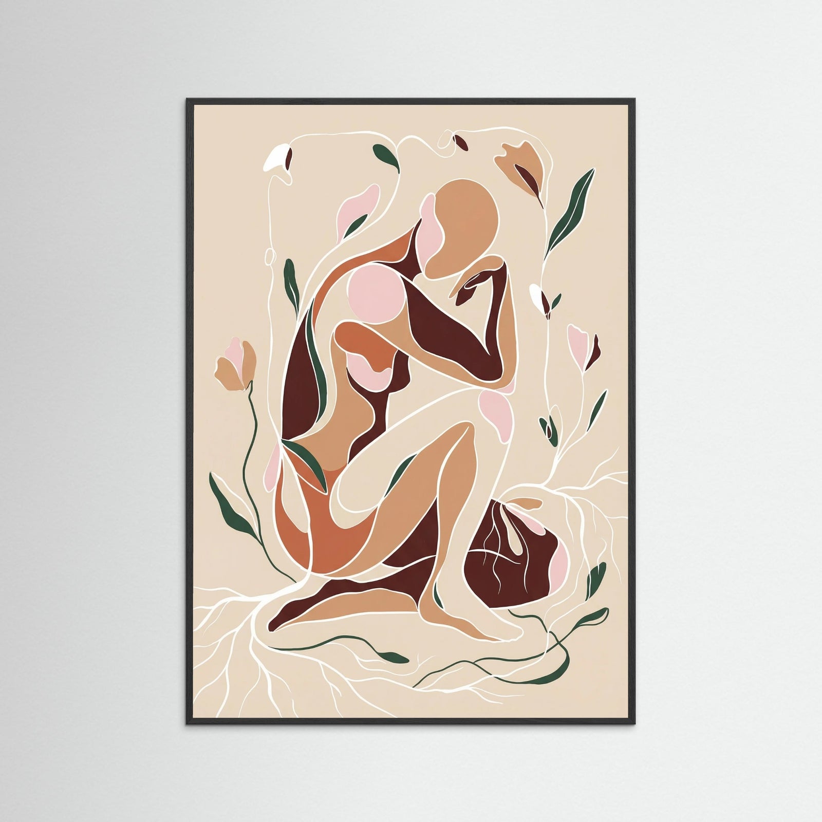 Black Wood Soulful Embrace