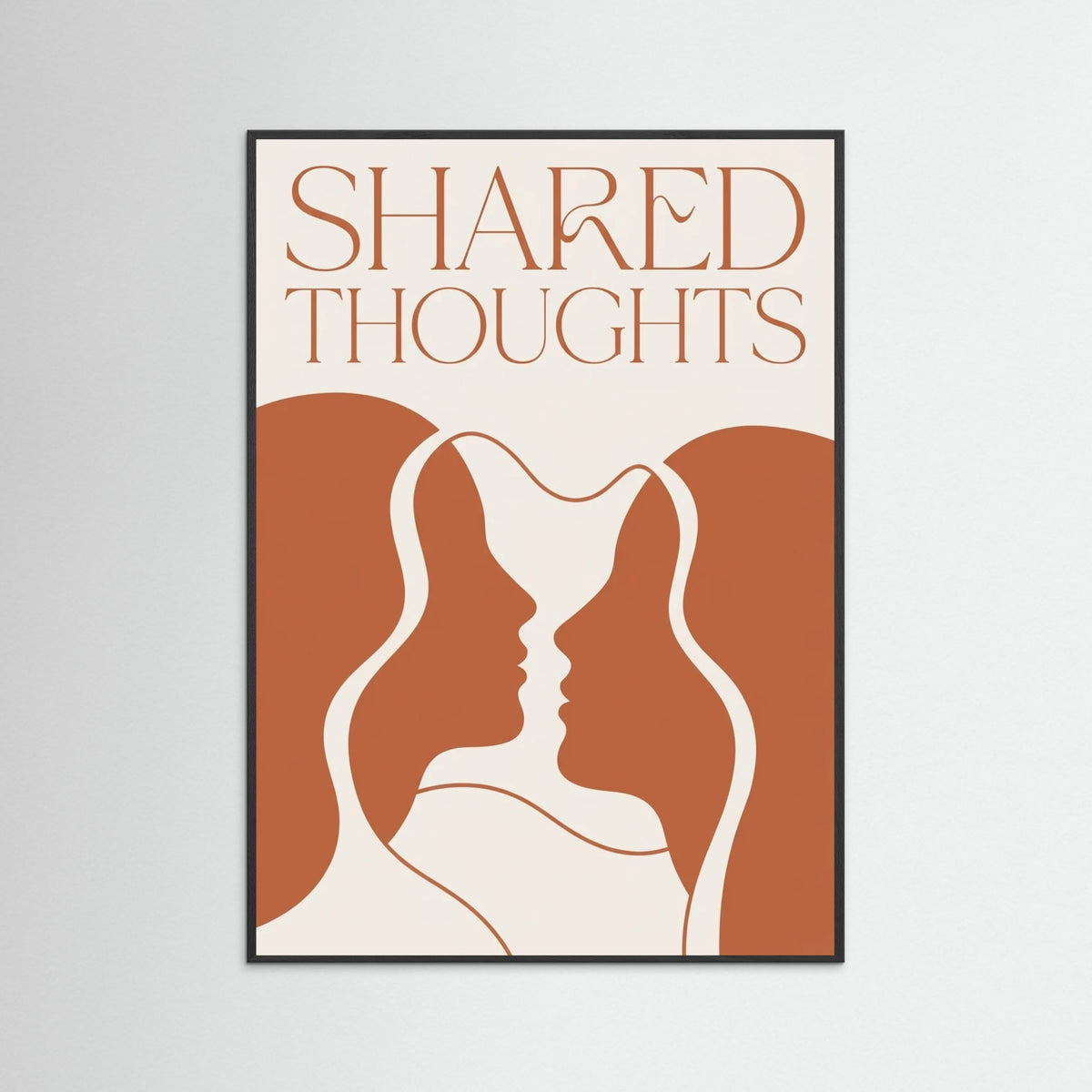 Black Wood Soulful Gaze