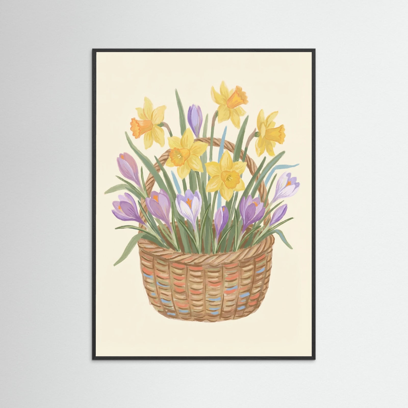 Black Wood Spring Bloom