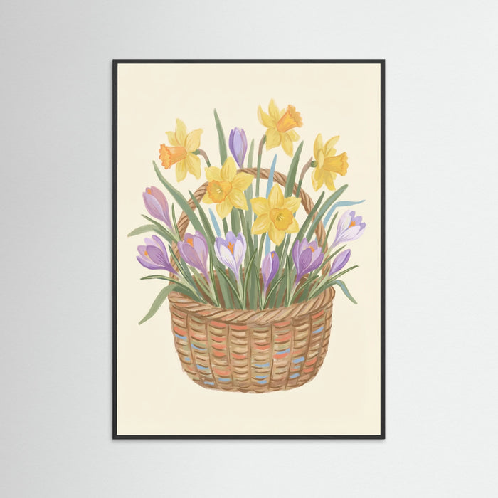 Black Wood Spring Bloom