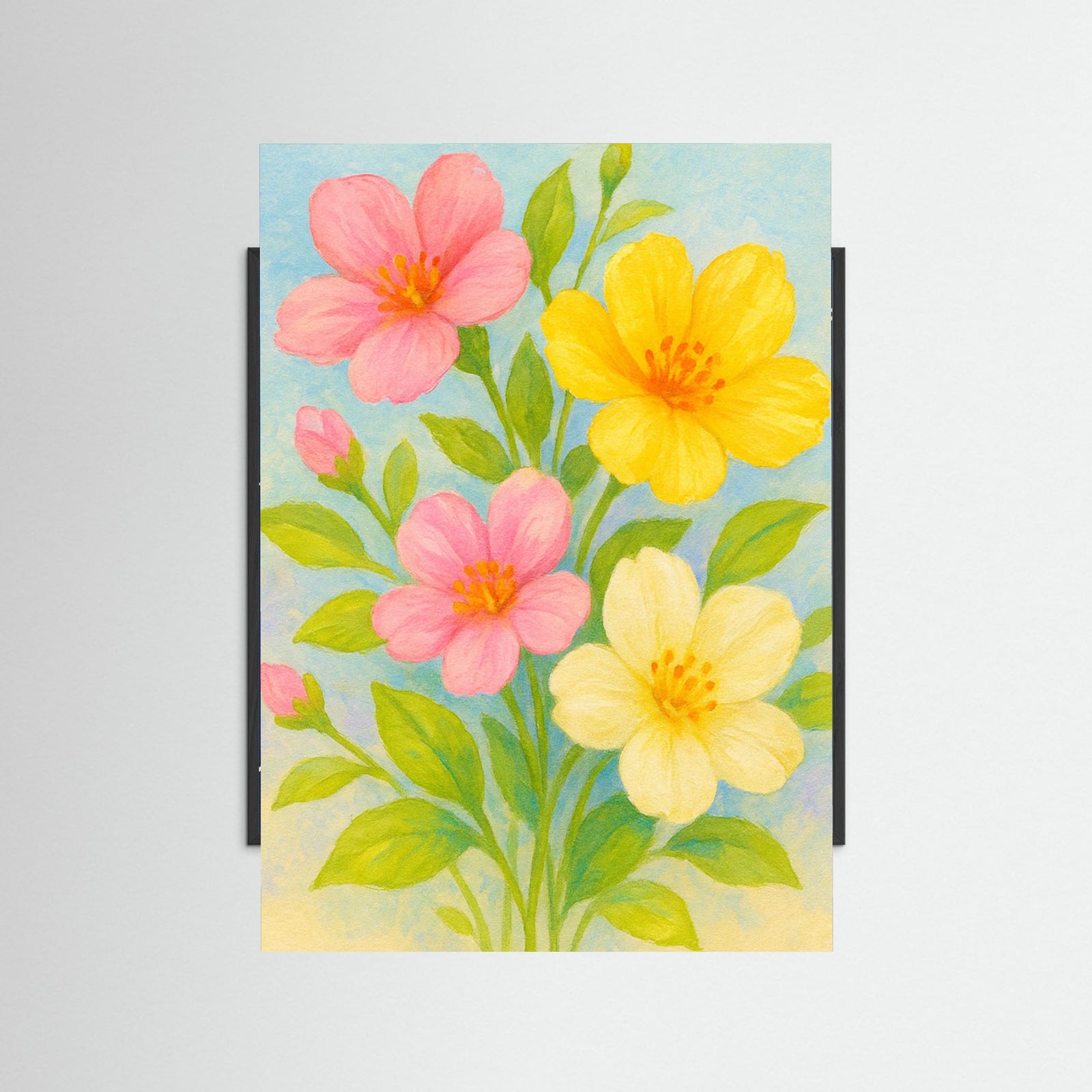 Black Wood Spring Bloom