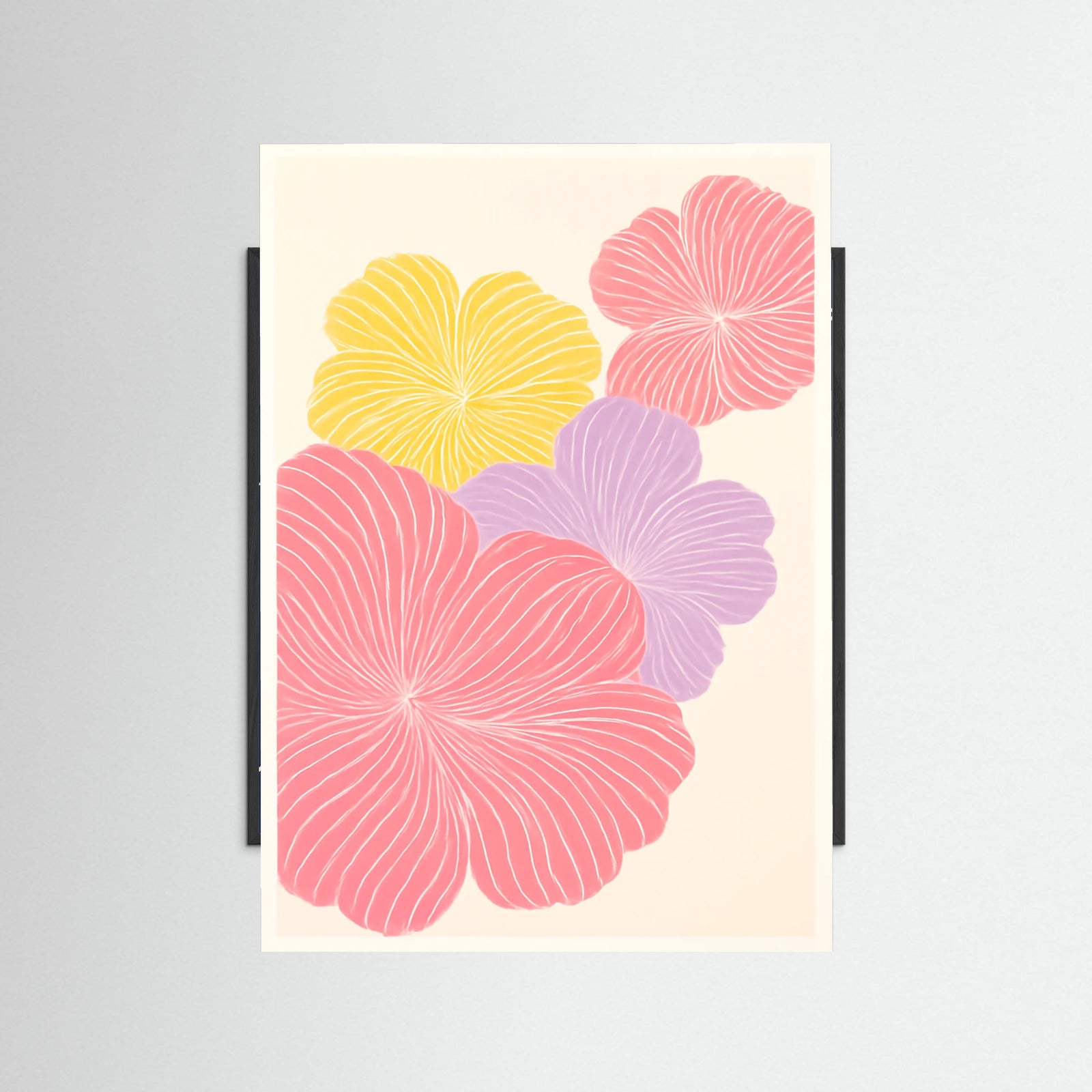 Black Wood Spring Blooms