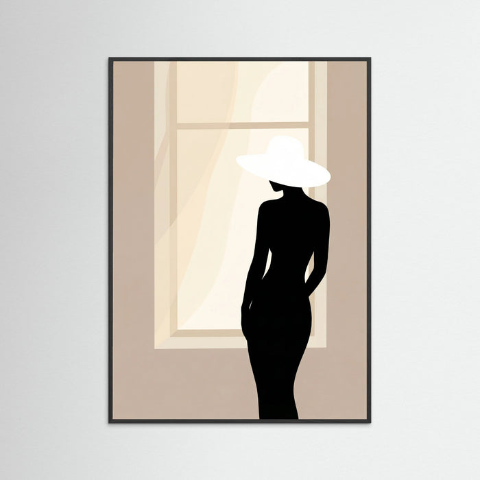 Black Wood Spring Silhouettes