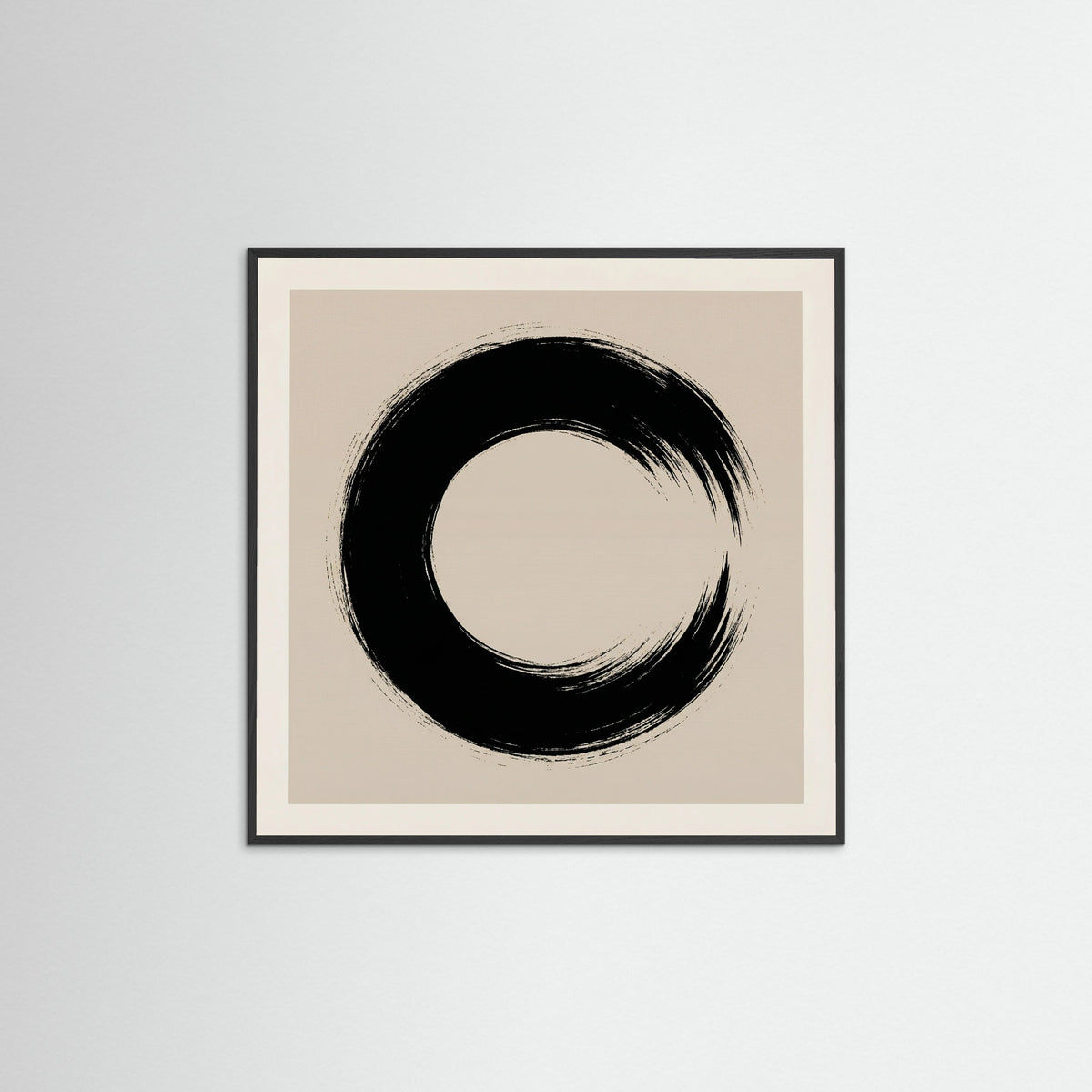 Black Wood Square Boundless Shadow