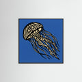 Black Wood Square Coastal Crustacean