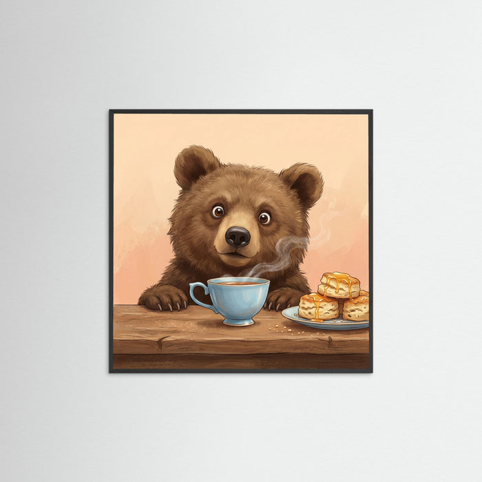 Black Wood Square Curious Sips