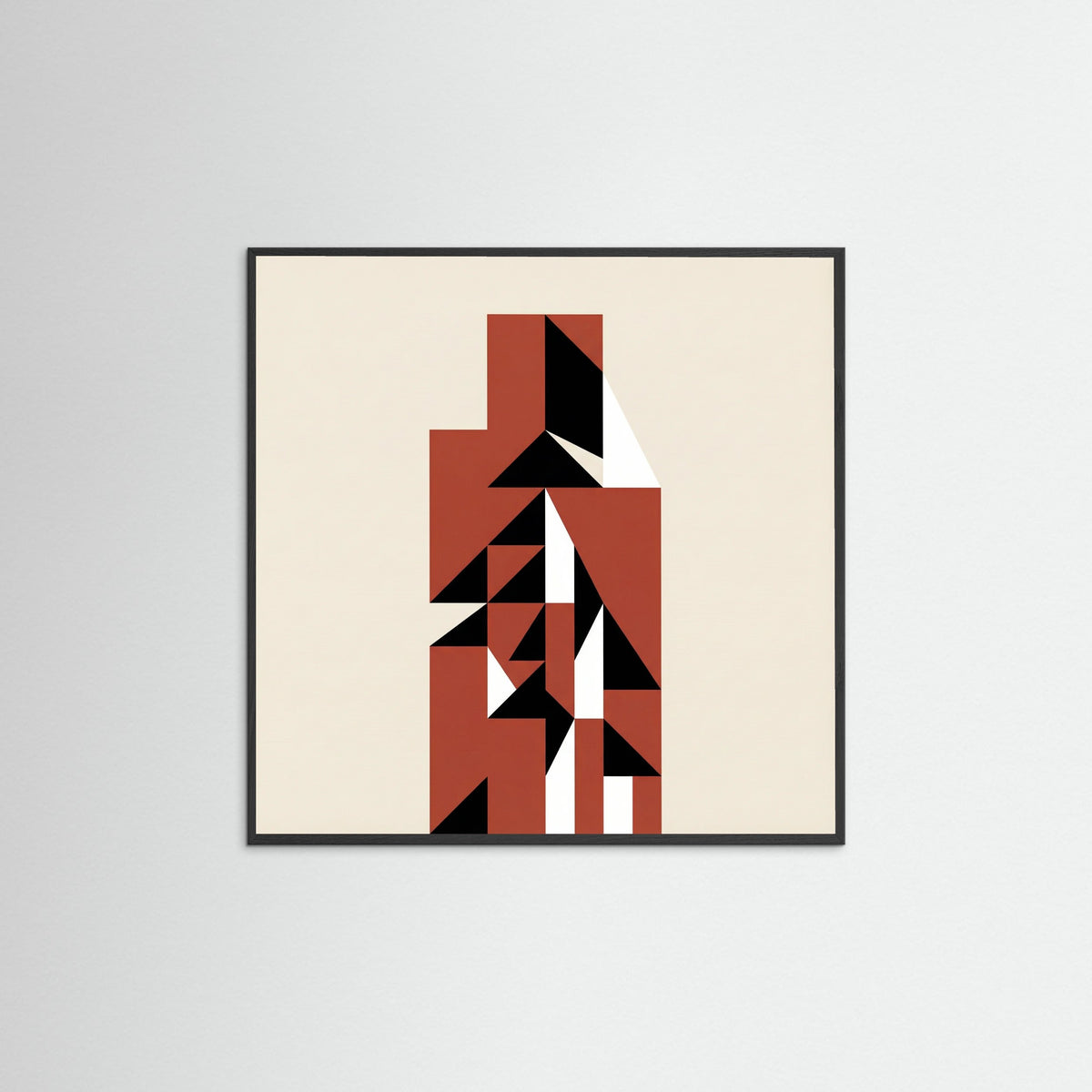 Black Wood Square Desert Arch