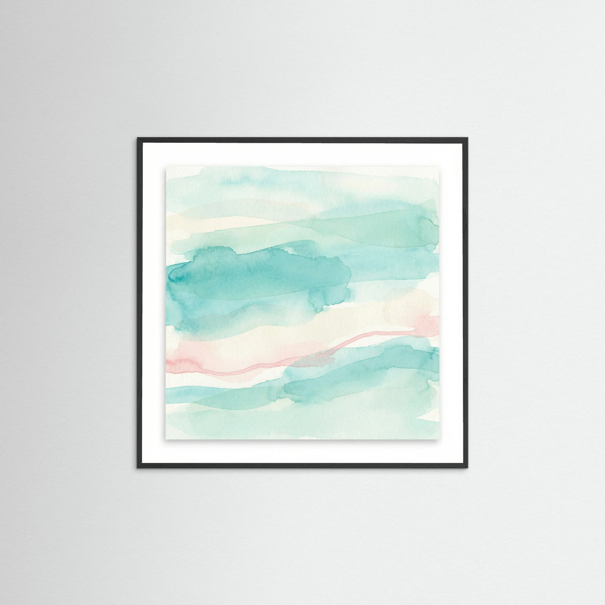 Black Wood Square Emerald Softness