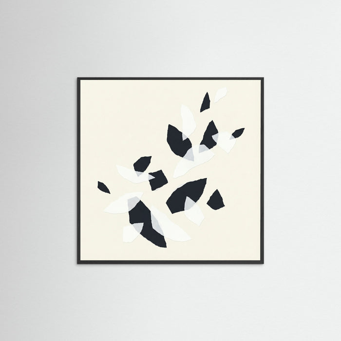Black Wood Square Fragmented Flow