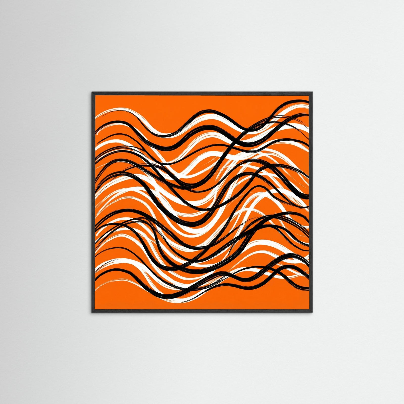 Black Wood Square Looping Energy