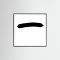 Black Wood Square Monolithic Mark