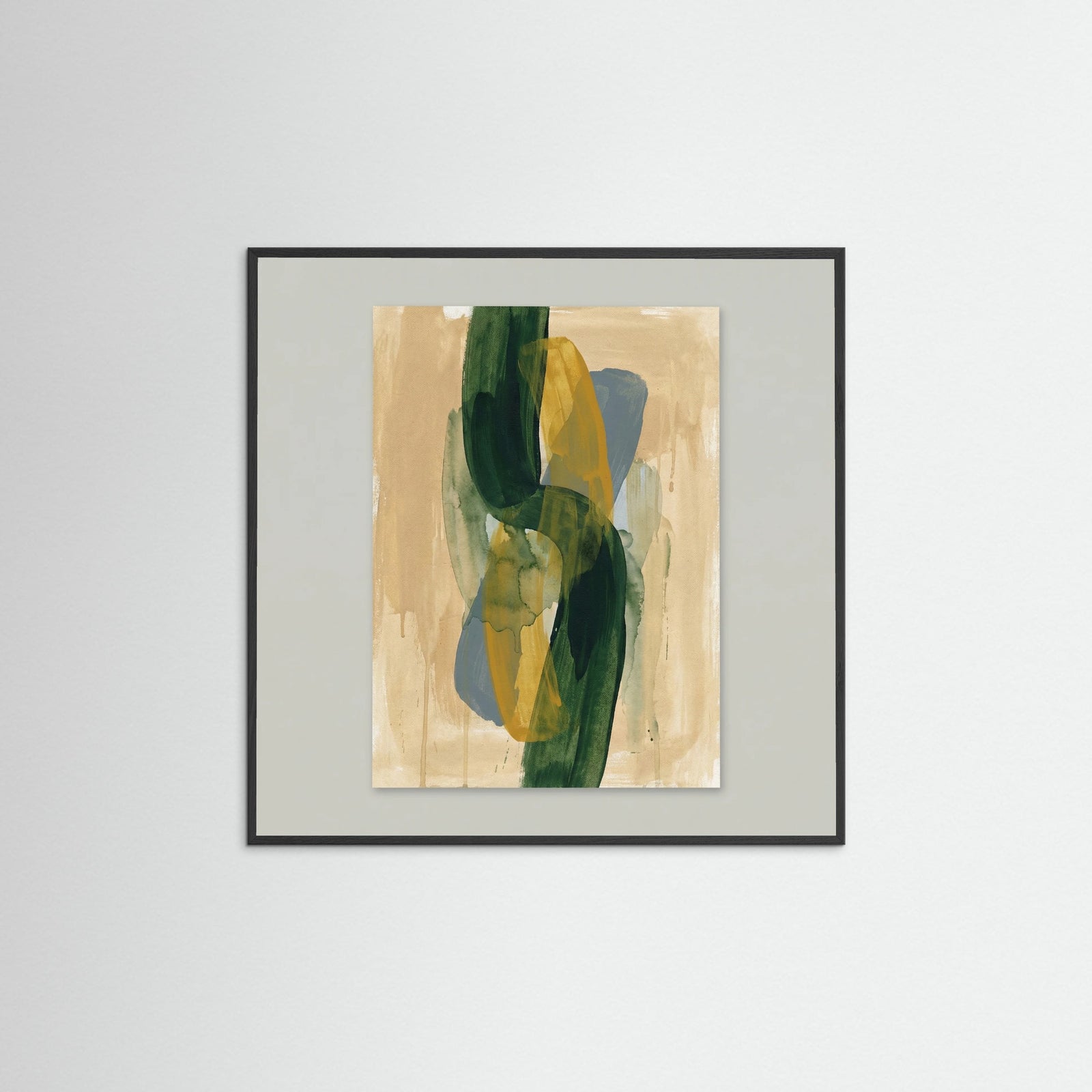 Black Wood Square Organic Balance