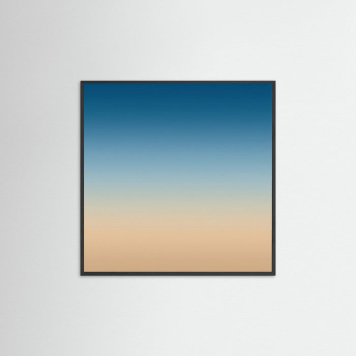 Black Wood Square Pink Horizon