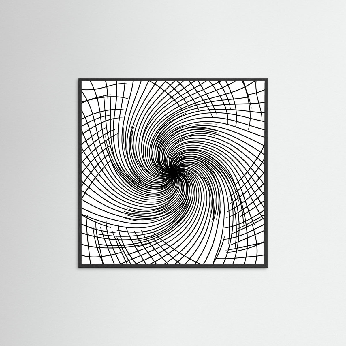 Black Wood Square Rhythmic Grids