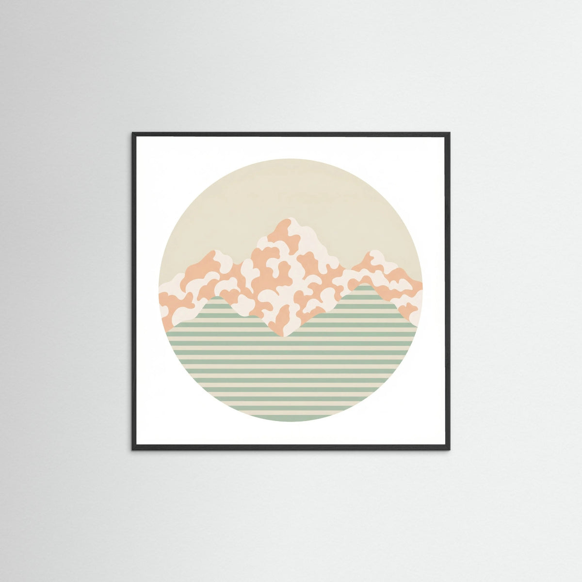 Black Wood Square Soft Patterns