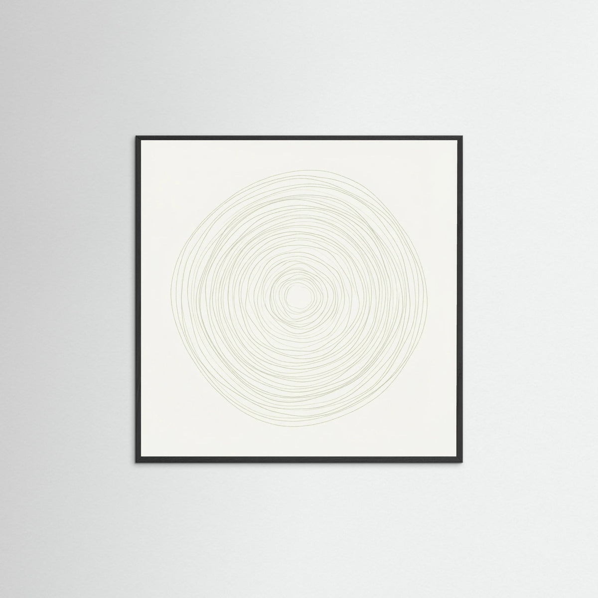 Black Wood Square Subtle Rhythm
