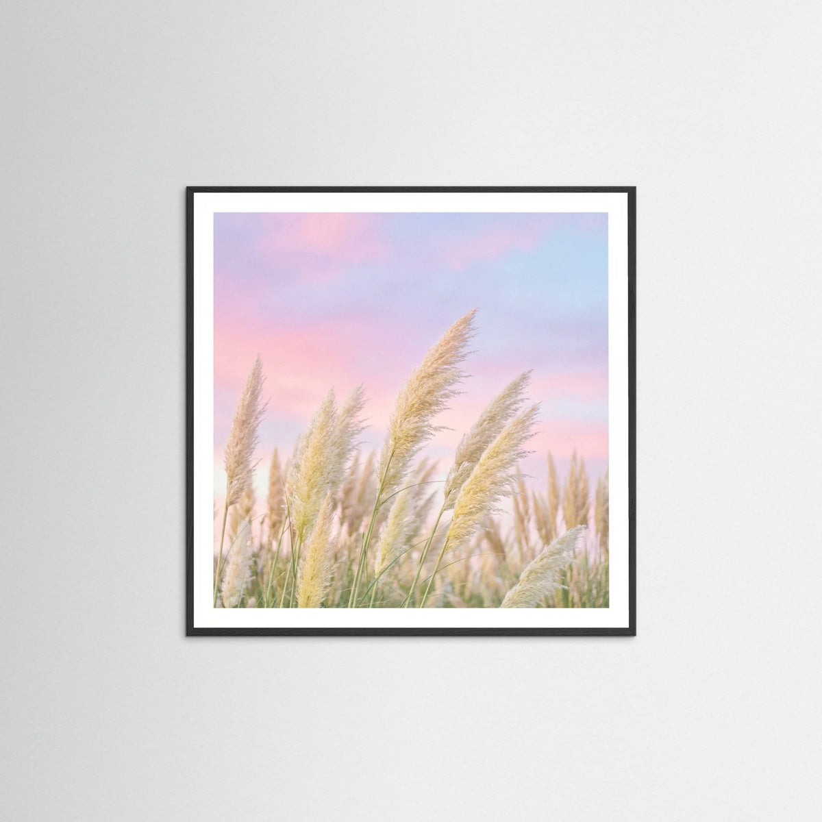 Black Wood Square Tropical Twilight