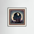 Black Wood Square Wandering Soul
