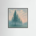 Black Wood Square Whispering Pines