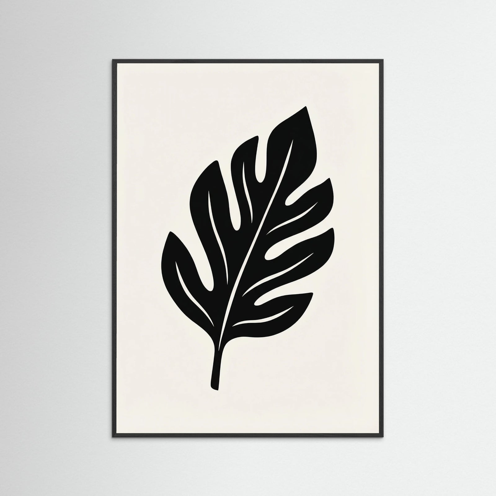 Black Wood Striped Blooms