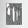 Black Wood Striped Grace