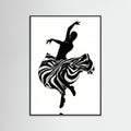 Black Wood Striped Movement