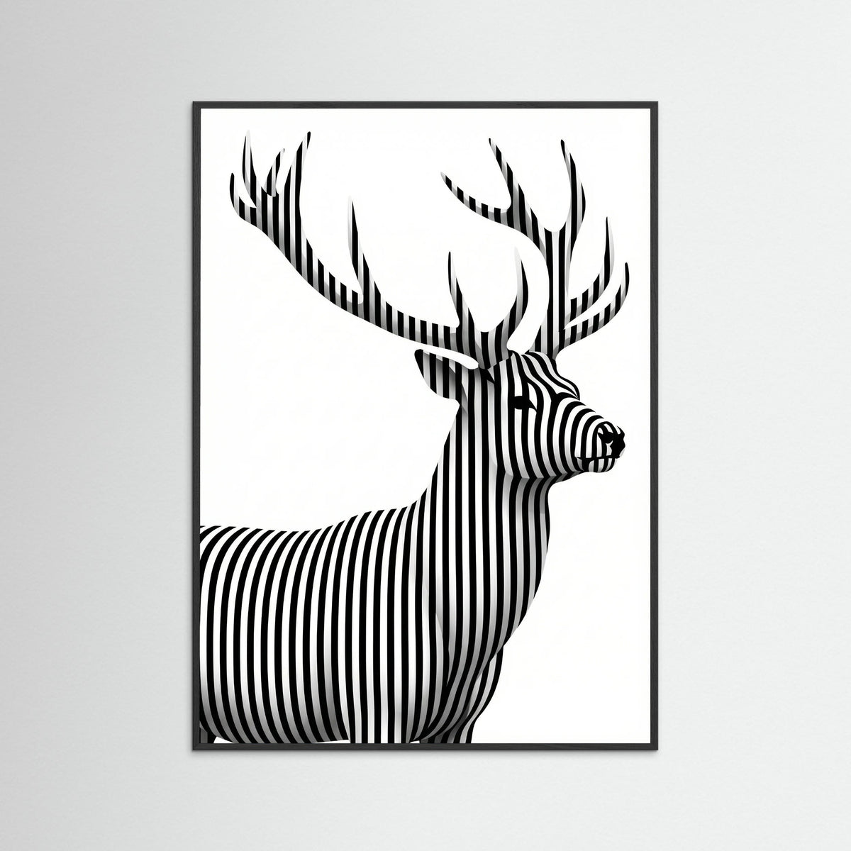 Black Wood Striped Muse