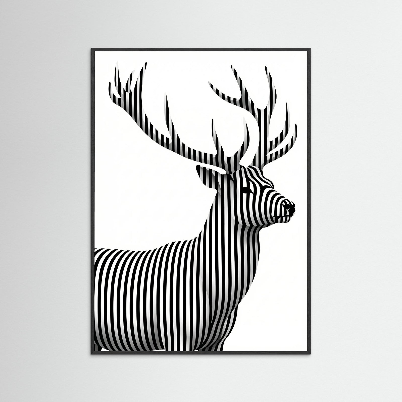 Black Wood Striped Muse