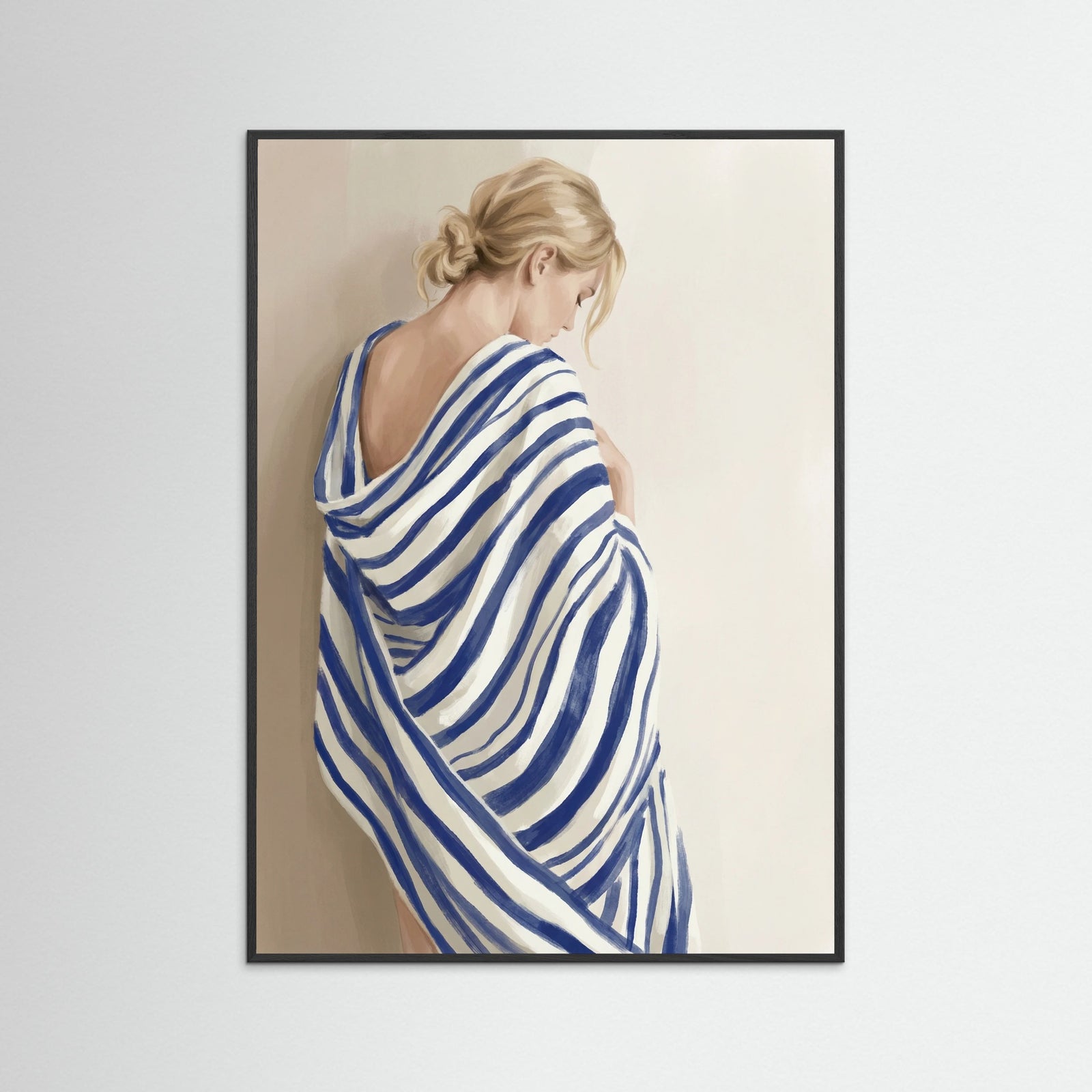 Black Wood Striped Serenity