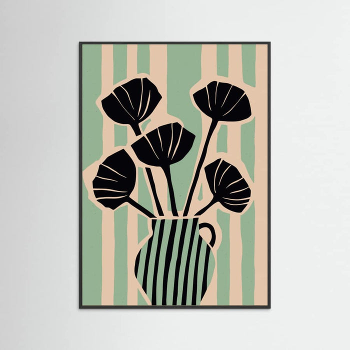 Stripedstilllifeno1 Fullsize Poster – plakat og kunsttryk
